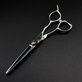 Stijlen Red Eye Skull Haar Schaar 440C Haar Stylist Professionele Kappers Gereedschap 6 Inch Kappers Schaar snijdend scissors