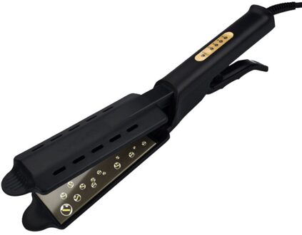 Stijltang Stijltang Borstel Vier-Gear Temperatuur Aanpassing Keramische Toermalijn Ionische Flat Iron Voor Vrouwen EU