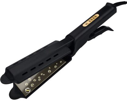 Stijltang Vier-Gear Temperatuur Aanpassing Keramische Toermalijn Ionische Flat Iron Stijltang Voor Vrouwen Verbreden Panel
