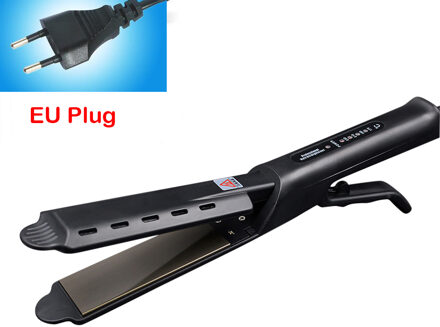 Stijltangen Snel Warm-up Thermische Prestaties Stijltang Curler Haar Platte 2 In 1 Droog Nat Krultang haar Styling EU plug