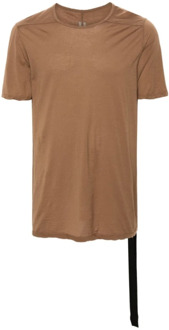 Stijlvol T-shirt Bh44 Rick Owens , Brown , Heren - Xl,L,M