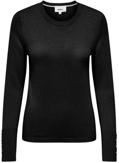 Stijlvolle Breigoed Collectie Only , Black , Dames - L,M,S,Xs