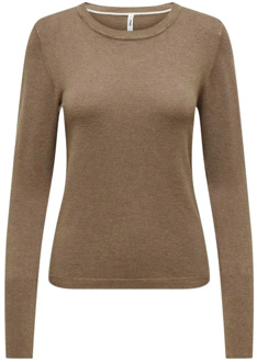 Stijlvolle Breigoed Collectie Only , Brown , Dames - L,M,S,Xs