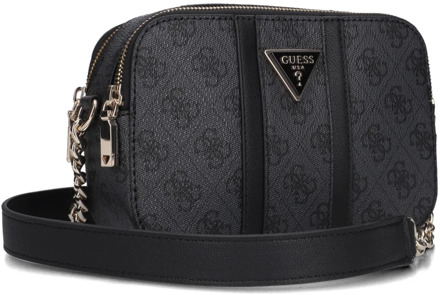 Stijlvolle Camera Crossbody Schoudertas Guess , Black , Dames - ONE Size