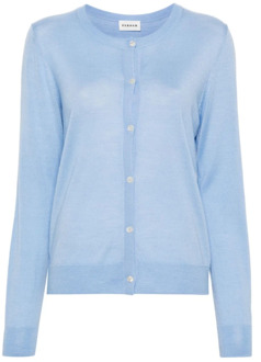 Stijlvolle Cardigan Sweaters P.a.r.o.s.h. , Blue , Dames - L,M,S,Xs