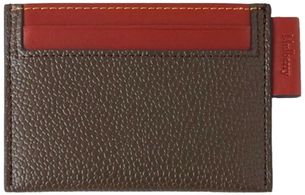 Stijlvolle Creditcardhouder, Mole & Cognac Mulberry , Brown , Unisex - ONE Size