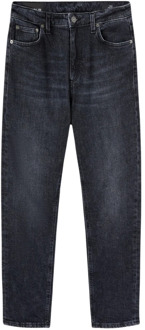 Stijlvolle Cropped Jeans voor Vrouwen Dondup , Black , Dames - W28