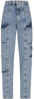 Stijlvolle Dames Jeans Icon Denim , Blue , Dames - W26,W25,W28,W27