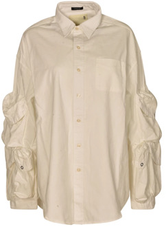 Stijlvolle Damesoverhemden Collectie R13 , White , Dames - M,S