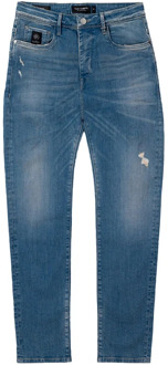 Stijlvolle Denim Jeans voor Mannen Elias Rumelis , Blue , Heren - W34,W30,W32,W31,W33
