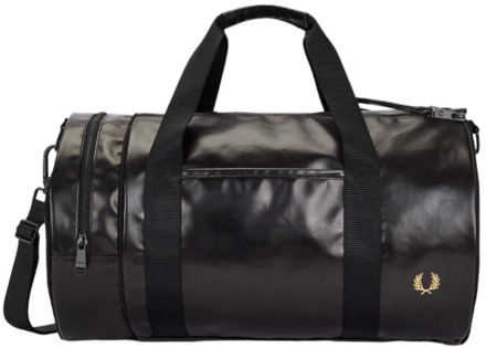 Stijlvolle Duffle Tas Fred Perry , Black , Heren - ONE Size