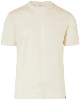 Stijlvolle Heren T-Shirts Collectie Paolo Pecora , White , Heren - L