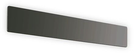 Stijlvolle Ideal Lux Zig Zag Wandlamp - Led - Zwart Metaal - Breng Sfeer In Elke Hoek