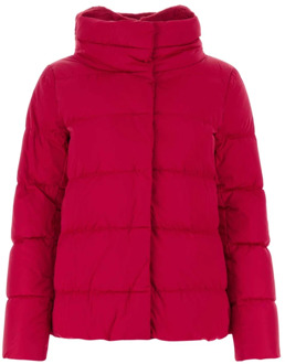 Stijlvolle Jas Herno , Red , Dames - S,Xs