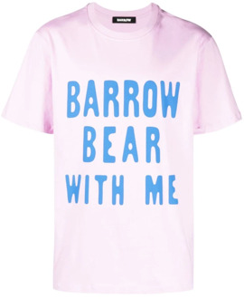 Stijlvolle Jersey T-shirt Barrow , Pink , Heren - Xl,L,S,Xs