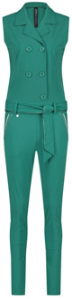 Stijlvolle Jumpsuit Zip73 , Green , Dames - L,S,Xs