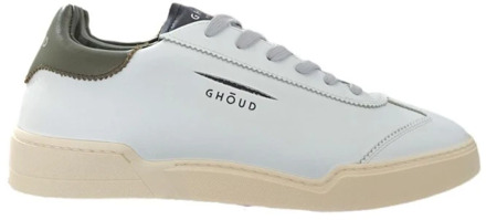 Stijlvolle lage herensneakers Ghoud , White , Heren - 45 Eu,44 Eu,46 EU