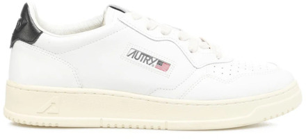 Stijlvolle Leren Sneakers Autry , White , Heren - 45 Eu,44 Eu,42 Eu,39 Eu,41 EU