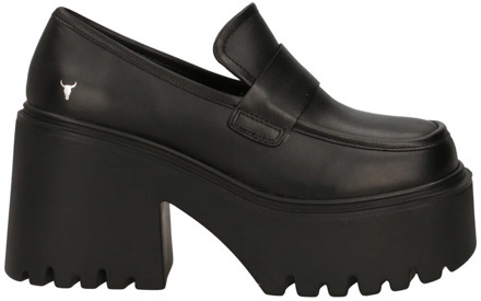 Stijlvolle Loafers voor modebewuste vrouwen Windsor Smith , Black , Dames - 40 Eu,41 EU