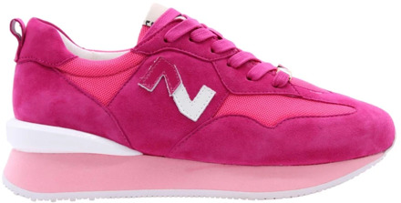 Stijlvolle Macon Sneakers voor Vrouwen Nathan-Baume , Pink , Dames - 36 Eu,39 Eu,38 Eu,37 Eu,40 EU