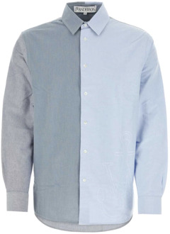 Stijlvolle Multicolor Katoenen Shirt JW Anderson , Blue , Heren - L,S