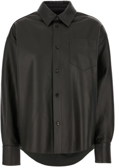 Stijlvolle Overhemden Collectie Ami Paris , Black , Dames - XS