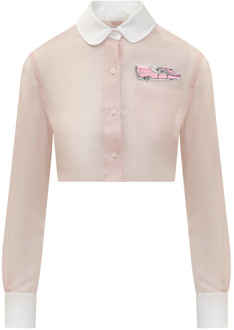 Stijlvolle Overhemden Thom Browne , Pink , Dames - XS