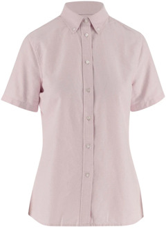 Stijlvolle Overhemden voor Mannen en Vrouwen Aspesi , Pink , Dames - M,S,Xs