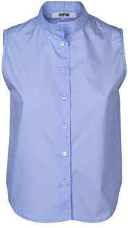Stijlvolle Overhemden voor Mannen en Vrouwen Mauro Grifoni , Blue , Dames - M,S,Xs,2Xs