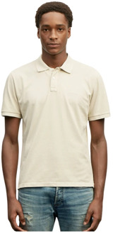 Stijlvolle Polo Shirt Denham The Jeanmaker , Beige , Heren - Xl,L,M,S