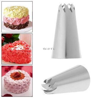 Stijlvolle Prachtige Roestvrijstalen Icing Piping Tips Nozzle Cake Decorating Pastry Bakken Gereedschappen