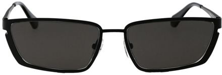 Stijlvolle Richfield zonnebril voor de zomer Off White , Black , Unisex - 56 MM