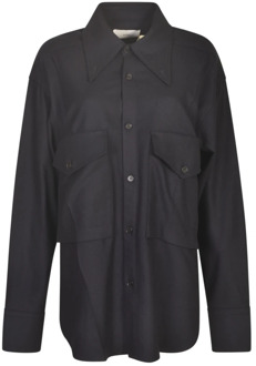 Stijlvolle Shirts Setchu , Black , Dames - L,M