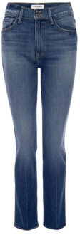Stijlvolle Slim-Fit Jeans Frame , Blue , Dames - W27 L29