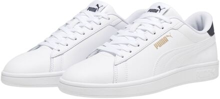 Stijlvolle Smash 3.0 Sneakers voor Mannen Puma , White , Heren - 40 1/2 Eu,43 Eu,42 1/2 Eu,42 EU