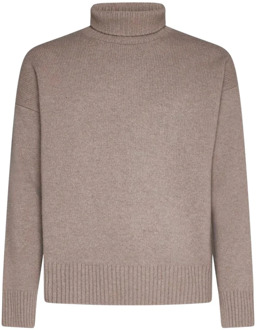 Stijlvolle Sweater voor Heren Ami Paris , Beige , Heren - XL