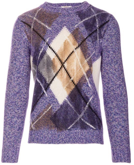 Stijlvolle Sweater voor Heren Kangra , Purple , Heren - Xl,L,M