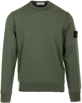 Stijlvolle Sweatshirt voor Mannen Stone Island , Green , Heren - XL