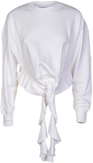 Stijlvolle Sweatshirts Collectie Dondup , White , Dames - M,S