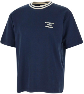 Stijlvolle T-shirts en Polos Drole de Monsieur , Blue , Heren - Xl,L,M