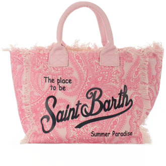 Stijlvolle Tassen Collectie MC2 Saint Barth , Pink , Dames - ONE Size