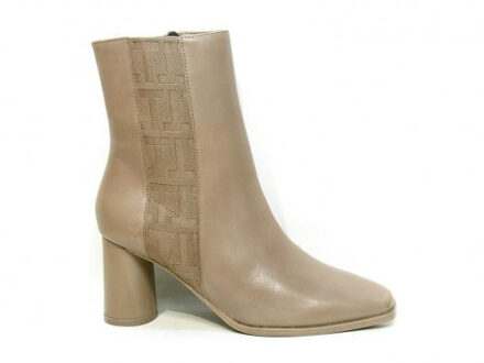 Stijlvolle Taupe Enkellaarsjes Tamaris , Beige , Dames - 40 Eu,39 Eu,38 Eu,37 Eu,36 Eu,41 EU