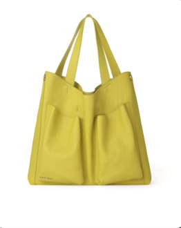 Stijlvolle Tote Bags voor dagelijks gebruik Orciani , Green , Dames - ONE Size