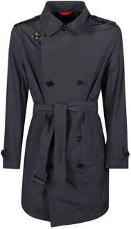 Stijlvolle Trench Coat Fay , Blue , Heren - Xl,L,M,S,Xs