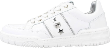 Stijlvolle Vetersneakers Chiara Ferragni Collection , White , Dames - 37 Eu,38 EU