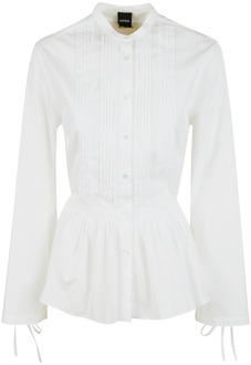Stijlvolle Witte Overhemd Aspesi , White , Dames - S,2Xs