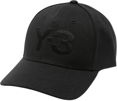 Stijlvolle Y-3 Logo Cap Y-3 , Black , Heren - L,M