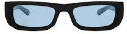Stijlvolle zonnebril met Carl Zeiss lenzen Flatlist , Black , Heren - ONE Size