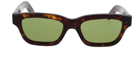 Stijlvolle zonnebril met Italiaans vakmanschap Retrosuperfuture , Brown , Unisex - 54 MM