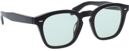 Stijlvolle zonnebril met lenzen Oliver Peoples , Black , Unisex - 49 MM